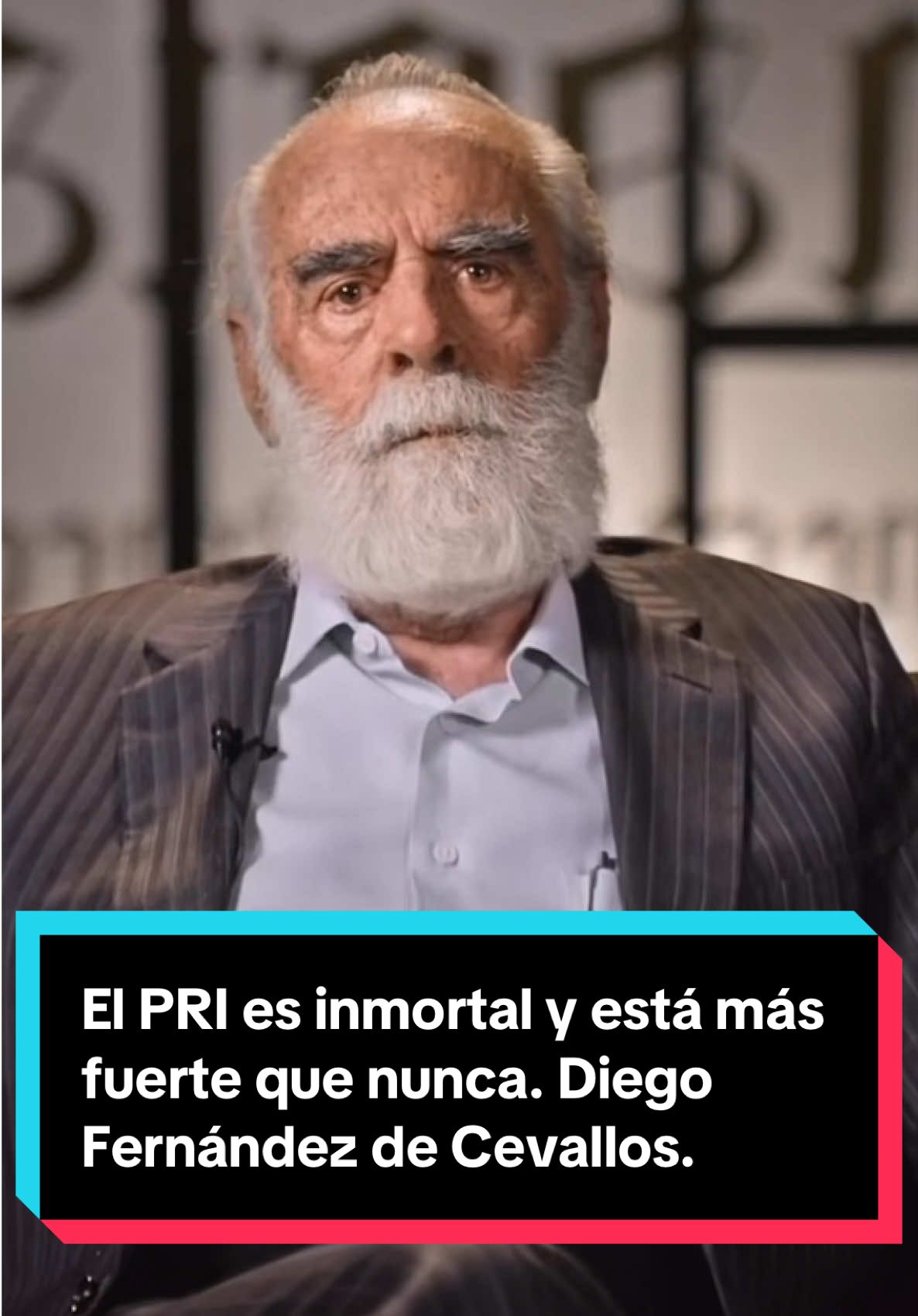 El PRI es inmortal y está más fuerte que nunca. Diego Fernández de Cevallos. #4T #pri #morena #gobierno #politica 