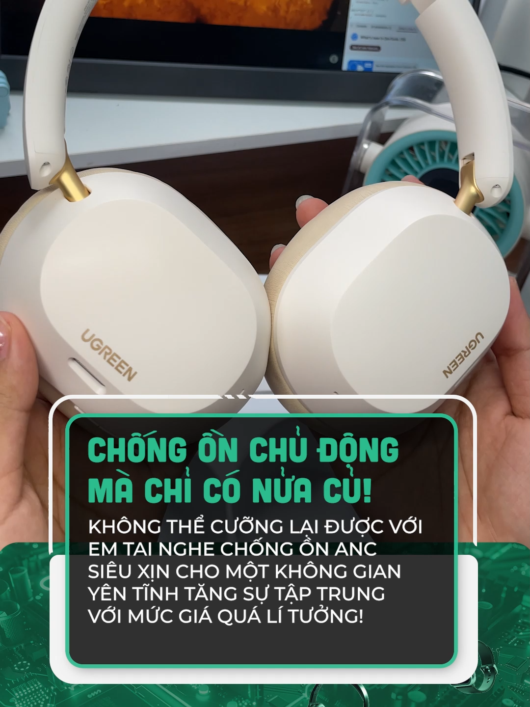 Chống ồn chủ động ANC mà chưa đến nửa củ #cltech #Tech #celebnetwork #congnghe #clmedia #tiktoktech #tainghe