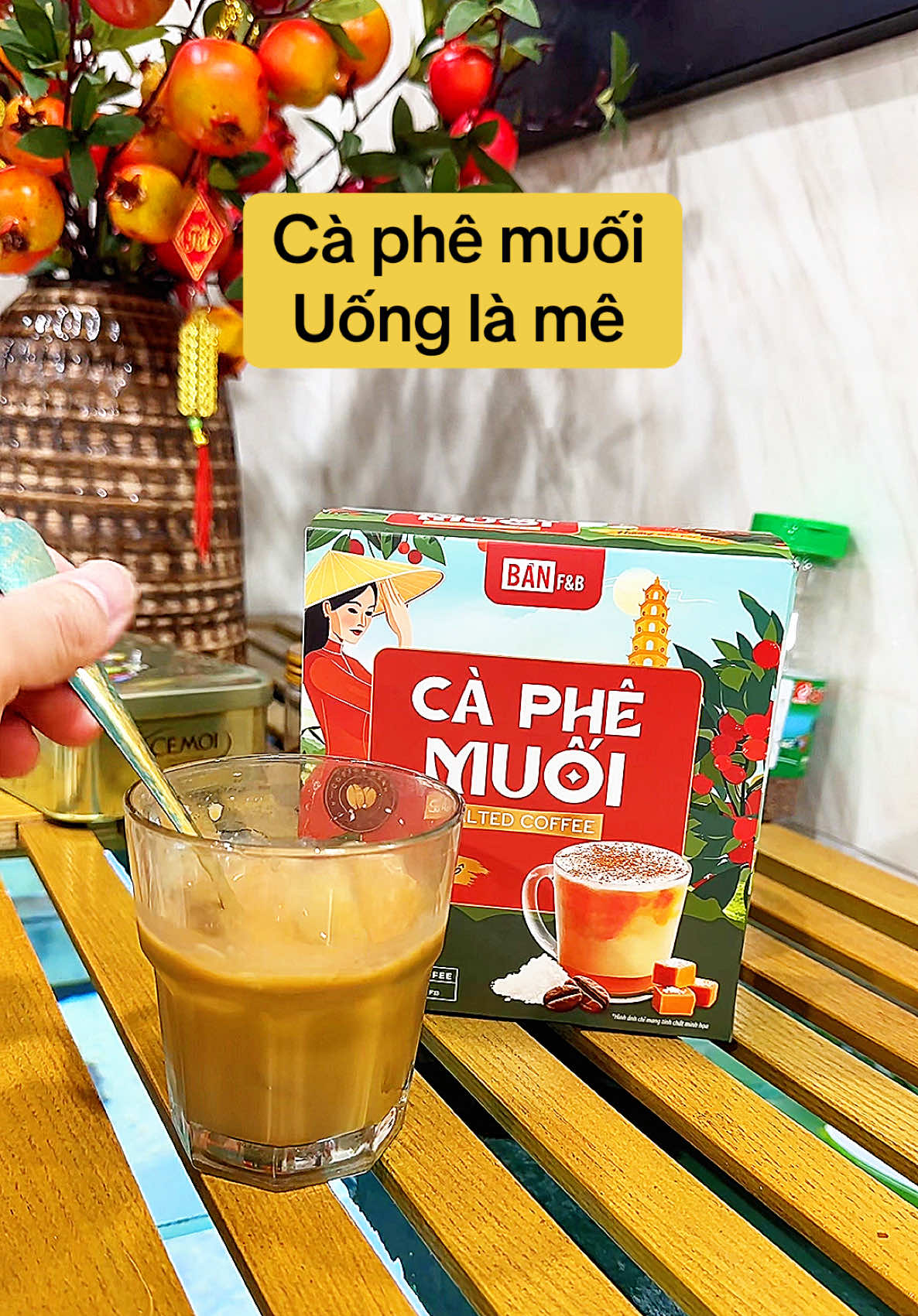 Thơm ngon lắm luôn giá rẻ có 5,5k/ cốc cà phê quá mê luôn cả nhà ai cũng thích.#caphe #caphemuoi #xuhuong 