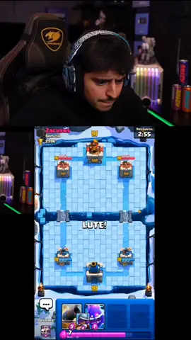Coringa jogando clash royale #coringa #clipsdetwitch #clashroyale #fyp 