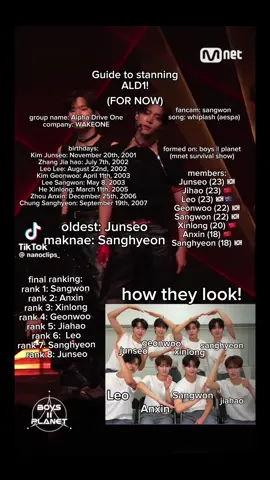 really sorry if I got the names in the pic wrong! roles + debut info not known yet cuz well… it was JUST today :: #fyp #kpop #boysplanet2 #ald1 #boysplanet