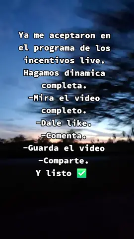 Si te salio este video en PARA TI recuerda mirar el video completo y hacer dinamica completa para activar el algoritmo!!!#LIVEIncentiveProgram #LIVEwithlowfollowers #PaidPartnership 