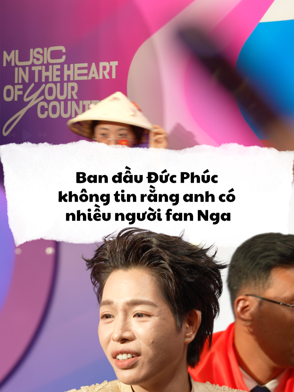 Ban đầu Đức Phúc không ngờ mình lại có nhiều fan người Nga  #chaonews #vietnam #nga #intervision2025 #ducphuc#ducphuc