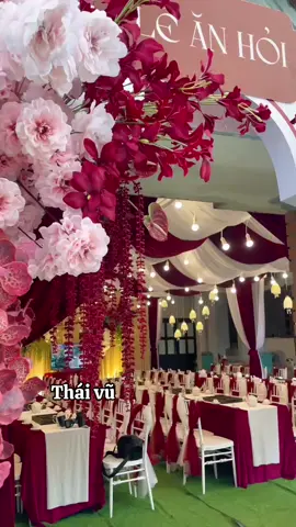 Ăn Hỏi nhỏ xinh 😍#decor #damcuoi #rạp_cưới_đẹp #rapcuoidep #wedding 