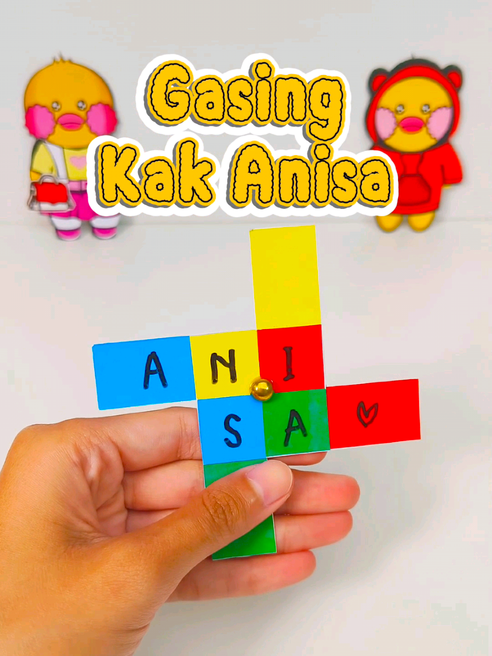 Membalas @orngkjjshr Tulis nama kak Anisa di gasing kertas❤❤ #gasingkertas #gasingviral #gasingpemadam #pemadamgasing #fyp 