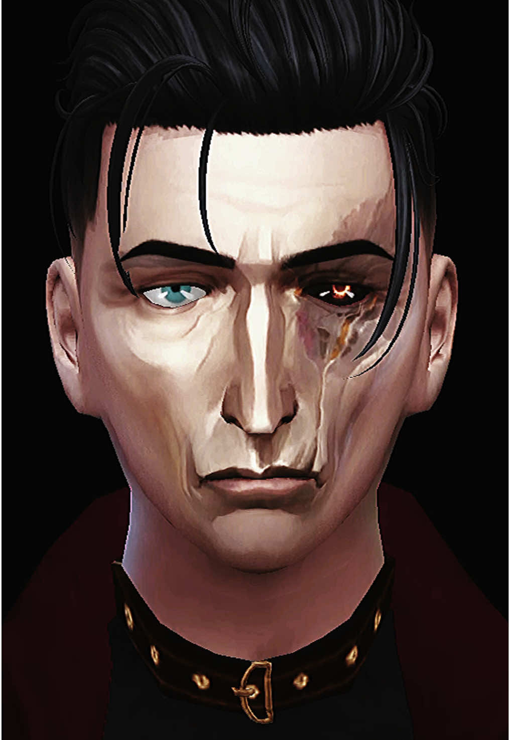 anything to keep this fandom alive 🙏💔 #arcane #sims4 #cas #silco #arcaneedit 