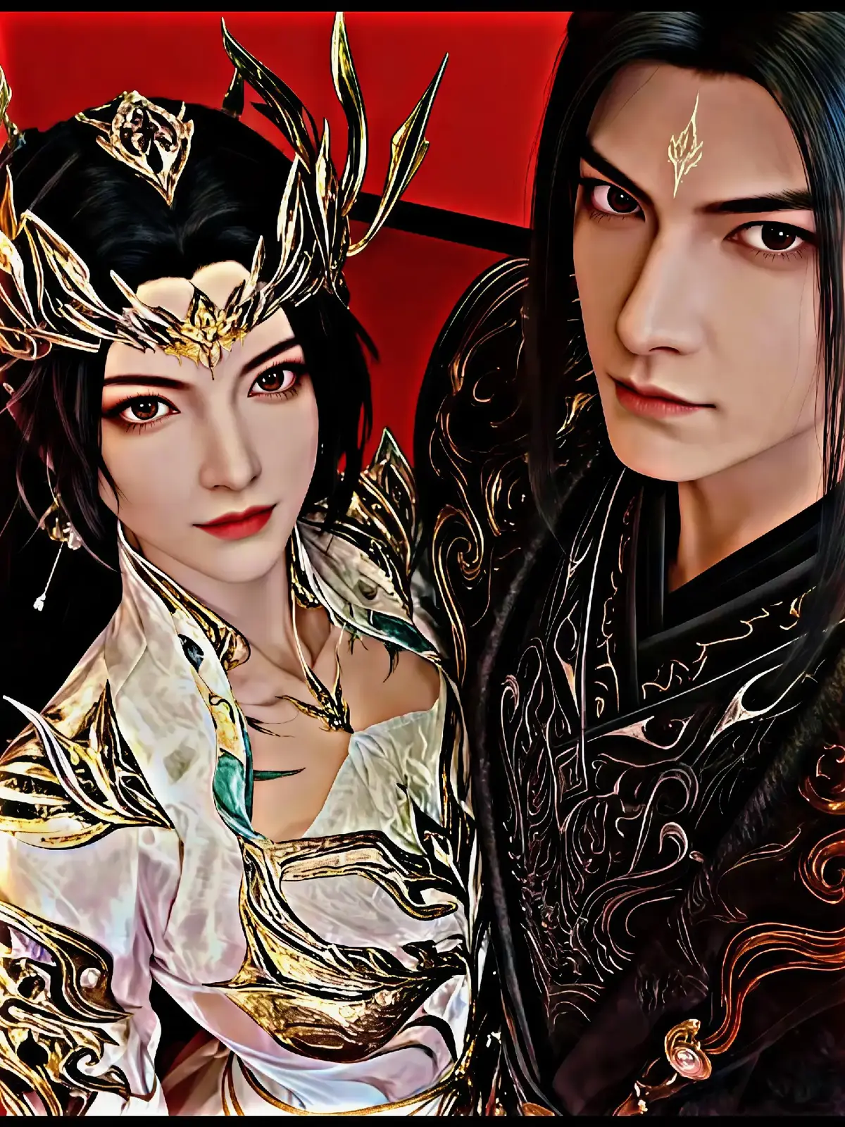 tidak pernah bosen KLO posting mereka berdua😍#btth #donghuaedit #xiaoyan #cailin 