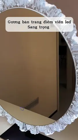 Gương bàn trang điểm viền led sang trọng #shopgiadung99 #đogiadungtienich #viral #foryou #trending 