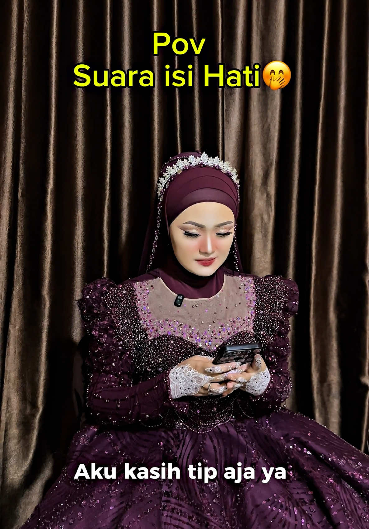 Pov suara hari kalo ada suarany 😂😂 Ambil satu paket MUA + Dekorasi + Tenda lebih hemat yaa untuk info klik disini👇🏻  https://msha.ke/vitririaspengantin 