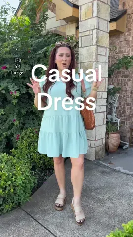 Here’s another midsize friendly dress! #midsizedress #dress #casualdress #workdress #tiktokshopcreatorpicks 