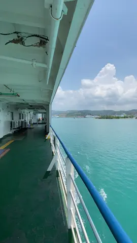 Sampai jumpa kembali di pertemuan berikutnya see you next time sumatra😇💪🏻#pelabuhanmerakbakauheni #merak #minang #fypシ゚ 