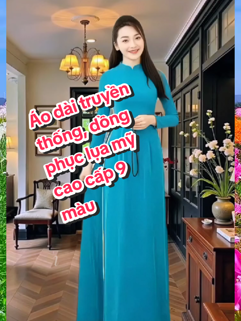 áo dài truyền thống, dồng phục, 9 màu, chất liệu lụa mỹ tà A ( cổ trụ 2,5p)  ,#aodai  #aodaithietke #aodaitruyenthong #aodaivietnam #trananhthu626287879696 