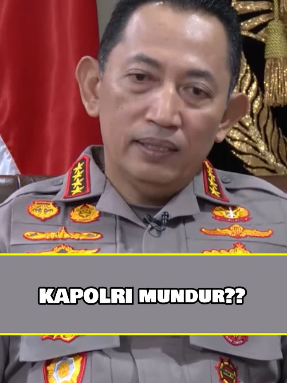 Kapolri Mundur? credit : YT Kompas TV #kapolri #polri #polripresisi #listyosigitprabowo 