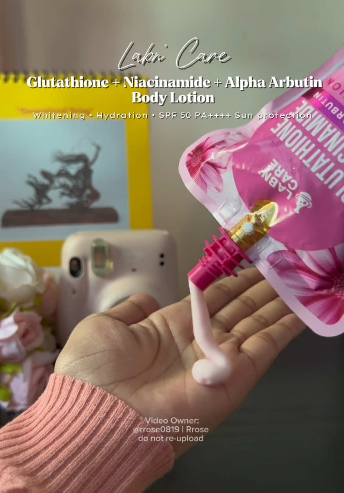 The body lotion na kumpleto whitening, moisturizing, at may SPF pa safe and FDA approved. Glutathione + Niacinamide + Alpha Arbutin = your glow formula! ✨ #labncare #labncarepowerwash #whiteninglotion #bodylotion #alphaarbutin 