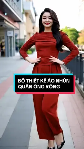 BỘ THIẾT KẾ ÁO NHÚN QUẦN ỐNG RỘNG XINH XĨU Ạ#ngocuyenshop68 #setboxinh #setbonu #setbonudep #thoitrangtiktok 