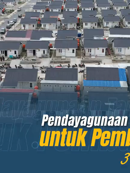 #Repost @kementerian.atrbpn Halo #SobATRBPN, Kementerian ATR/BPN turut mendukung Program Presiden RI, Prabowo Subianto dalam 3 Juta Rumah untuk Rakyat melalui penyiapan lahan dari pemanfaatan tanah telantar. Mari sini Minaru jelaskan selengkapnya pada video 