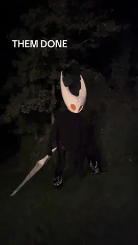 We made the hollow knight! Catch us walking around tomorrow at fanx! 