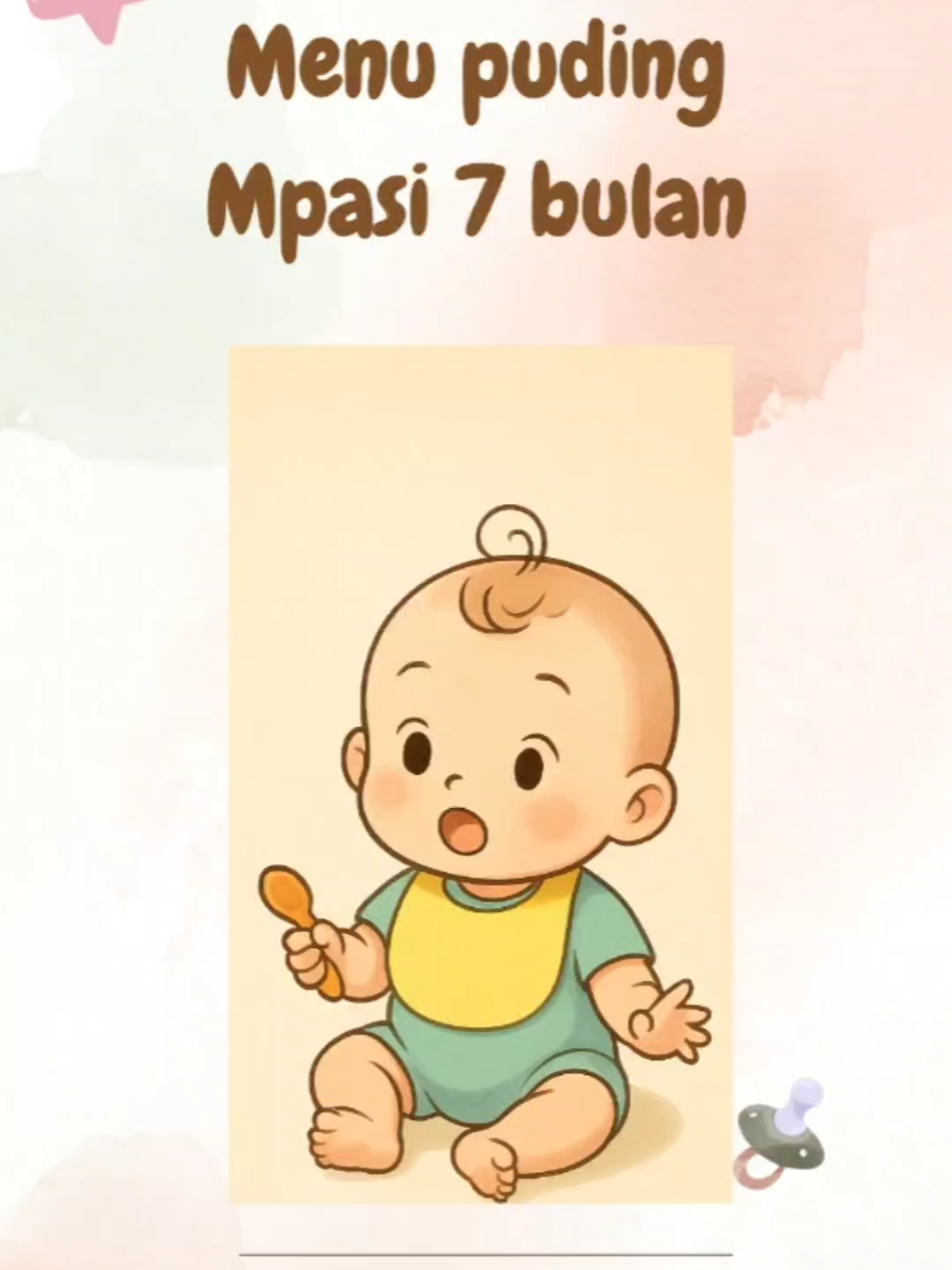 Moms, bingung variasi MPASI untuk si kecil? Cobain 1 minggu menu puding lembut ini! 🥰 Teksturnya halus, warnanya menggoda, gizinya lengkap 💛🧡💚💜 Cocok banget buat bayi usia 7 bulan+ yang baru belajar makan #tipsbayi#tipsmpasi#menumpasi #ibucerdas#babyeveryday.id