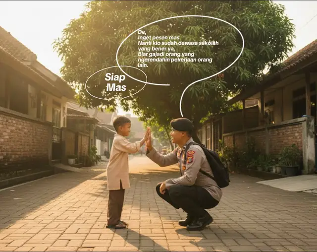 Semua pekerjaan itu baik.tapi,tergantung darimana cara kita menilai🫡 #metropolitanpolice  #indonesiapolice 