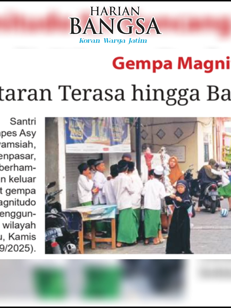 Koran HARIAN BANGSA, Edisi 26 September 2025 #tiktokberita #bangsaonline #harianbangsa