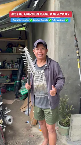 ALL METAL WARRIOR GARDEN RAKE O KALAYKAY #allmetalgardenrake #metalgardenrake #gardenrake #agriculturalrake #matibaynakalaykay 
