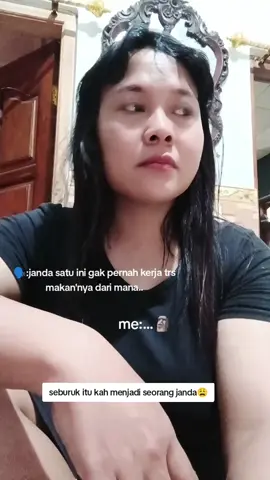 gini amat ya jadi janda 
