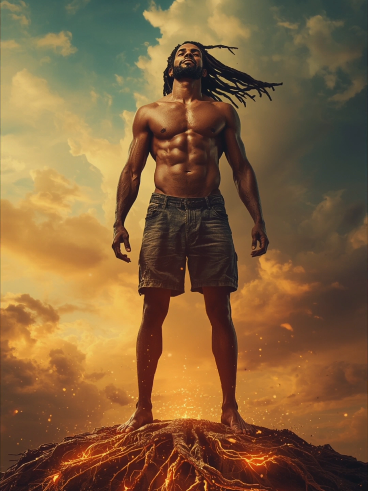 🌍 Stand firm like iron roots — unshakable, unbreakable. Roots reggae fi strength, unity & truth ✊💛💚❤️ #rootsreggae  #reggaevibes  #reggae  #consciousmusic  #onelove 