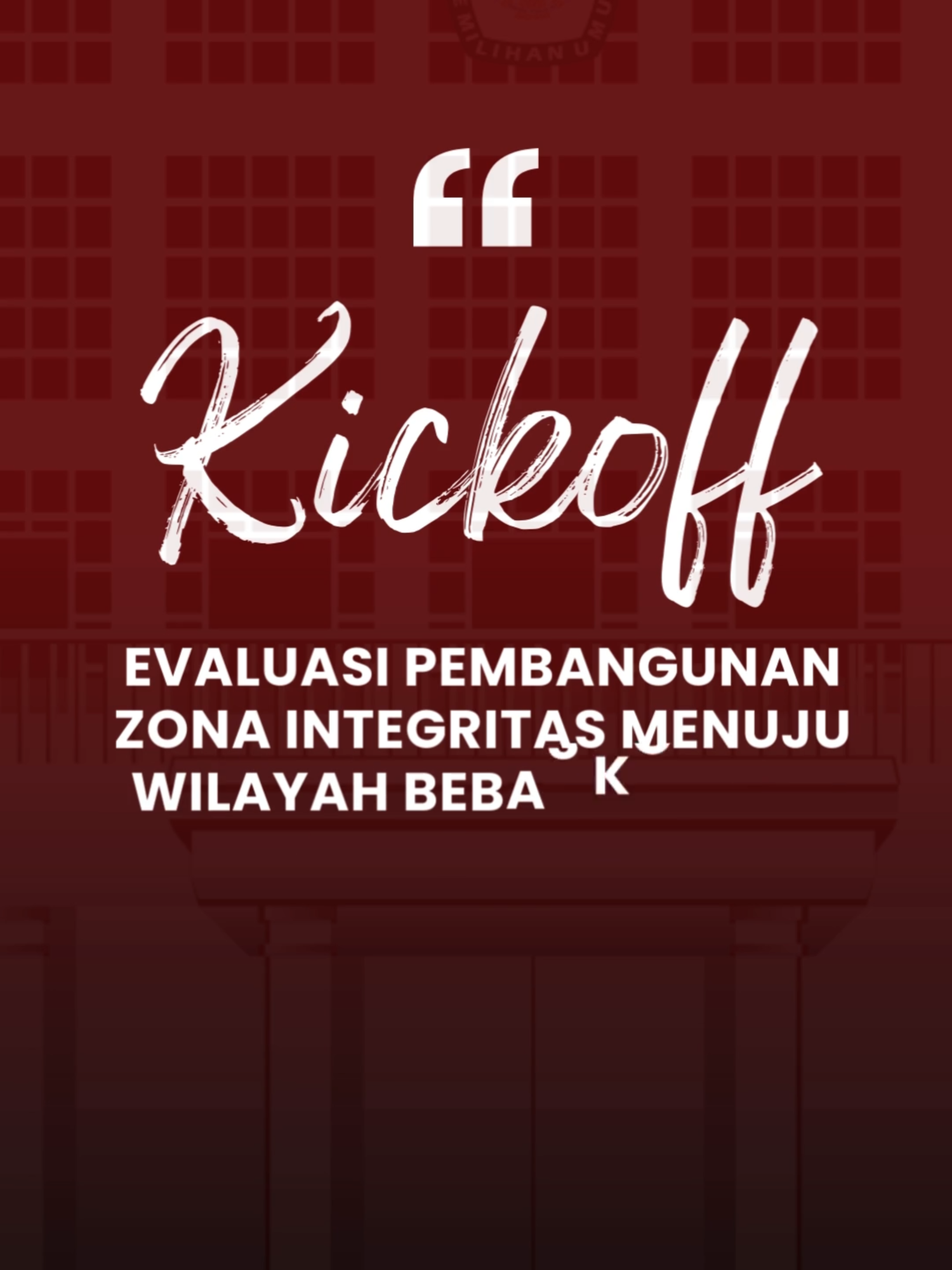 Selasa (23/09/2025) Komisi Pemilihan Umum (KPU) Kabupaten Sumbawa Barat mengikuti Kegiatan Kick Off Evaluasi Pembangunan Zona Integritas menuju wilayah bebas korupsi (WBK) di KPU Kabupaten/Kota se NTB, baik secara daring melalui Platfoam Zoom Meeting dan Luring di KPU Provinsi NTB. Kegiatan yang dilaksanakan dengan metode Luring dihadiri langsung oleh Ketua dan Sekretaris KPU Kabupaten Sumbawa Barat yang dilaksanakan di Gedung B Kantor KPU Provinsi NTB. Selain itu, kegiatan yang sama juga diikuti secara Daring oleh Kasubbag Teknis dan Hukum Serta para staf. Kegiatan tersebut sebagai bentuk komitmen KPU se NTB untuk mewujudkan Pembangunan Zona Integritas (ZI), pada kegiatan ini hadir pula Anggota KPU RI Iffa Rosita Divisi Hukum dan Pengawasan dan Inspektorat KPU RI. Setelah seluruh rangkaian acara telah dilaksanakan, pada akhir acara seluruh Sekretaris Kab/Kota se NTB melakukan penanda tanganan pakta integritas sebagai bentuk komitmen bersama Menuju Wilayah Bebas Korupsi (WBK). #HumasKPUKSB #KPUMelayani