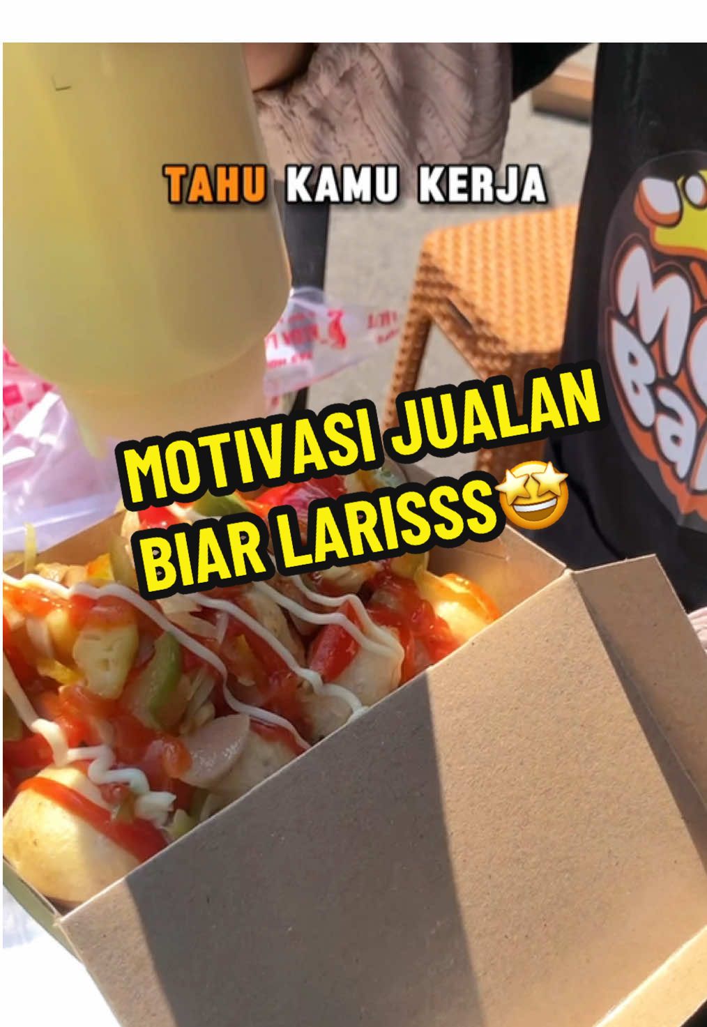 Motivasi jualan, bareng mutball usaha auto rame jualan makin semangat🤩 #Mutball #bacimutsauspizza #kemitraankuliner #idejualan #motivasibisnis 