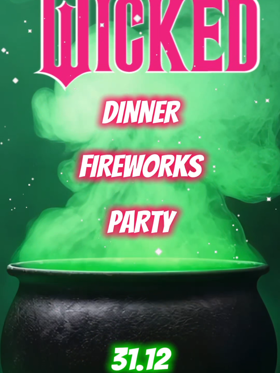 WICKED NYE '25 😍  This year, the last night of the year won’t play nice. 😈 Get ready for a bold, vibrant and unapologetically fun New Year’s Eve — with cocktails flowing, beats dropping and a dress code that’s all about attitude. 🎧 Music? Got it.  😎 Vibes? Always.  📍 Place? Hotel NEXT.  🫧 Theme? WICKED — and you set the tone. See you on the dance floor?