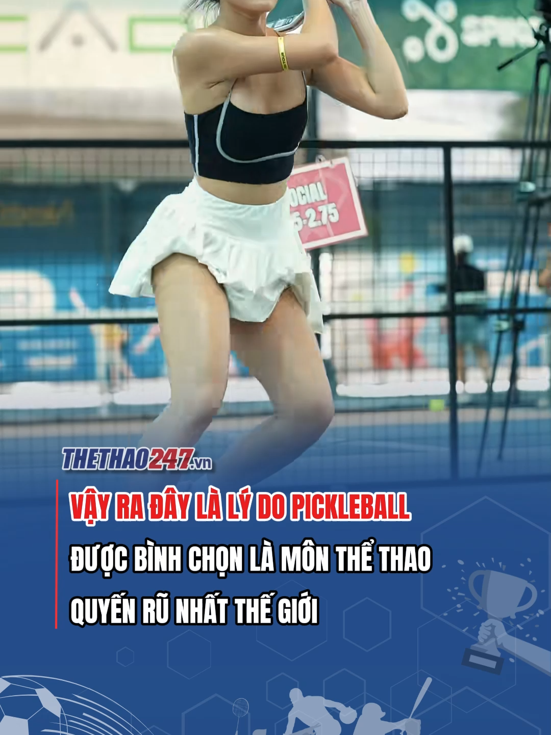 Và cũng là môn gây tranh cãi nhất luôn 🙄#pickleball #pickleballvietnam #hotgirl #thethao247