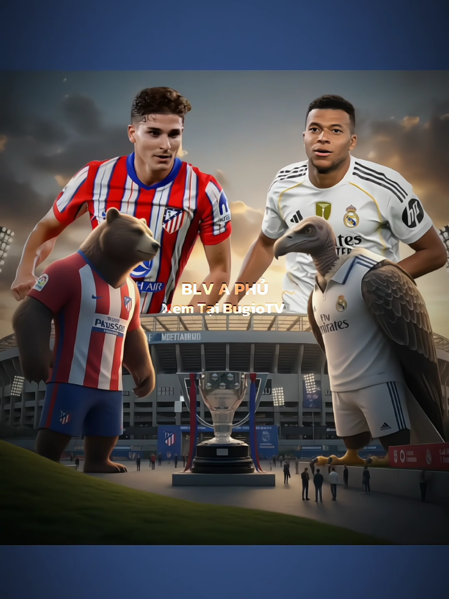 Derby thành Madrid giữa Atletico Madrid và Real Madrid tại vòng 7 La Liga #realmadrid #atleticodemadrid #football #mbappe 