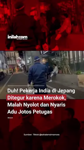 Sebuah video yang tengah viral menunjukkan seorang pria asal India ditegur warga setempat karena merokok sembarangan di Jepang, negara yang dikenal memiliki aturan ketat tentang kawasan bebas rokok. Alih-alih mematuhi, pria tersebut justru bersikap ngotot dan melawan. ⠀ Insiden ini menuai reaksi keras dari warganet, yang menilai tindakan tersebut sebagai bentuk ketidakhormatan terhadap budaya dan aturan lokal. Di Jepang, merokok di luar area khusus yang telah ditentukan dapat dikenai denda, dan pelanggar kerap mendapat teguran langsung dari warga sekitar. - Selengkapnya klik link di bio atau download aplikasi inilah.com di AppStore & Google Play Store. #inilahNews #jepang #India #NoSmoking #Inilahcom #titiktengah #titikcerah 