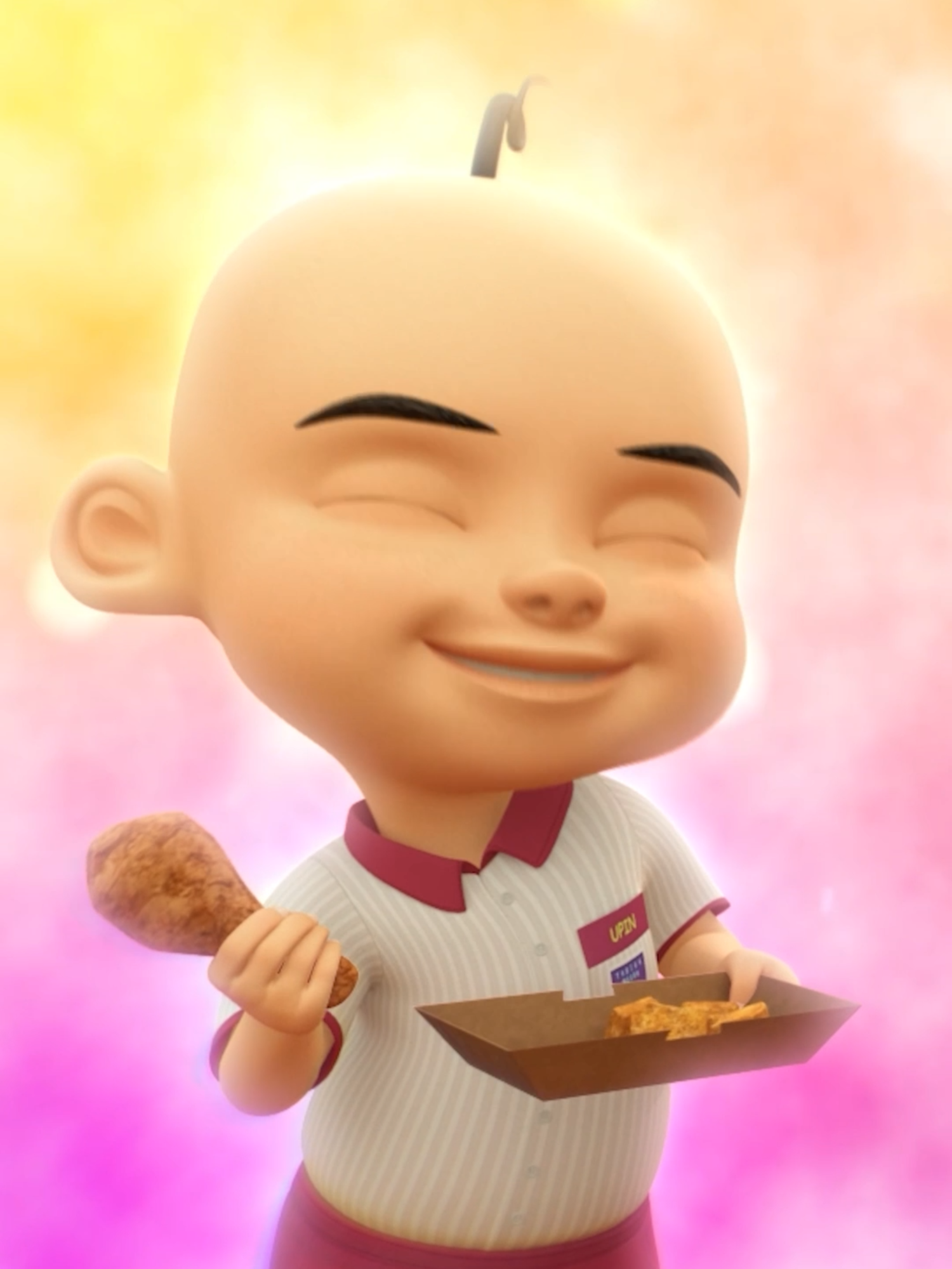 Rupanya minyak sawit rahsia resipi ayam goreng Kak Ros. Patut lah Upin dan Ipin suka sangat! #upinipin #Lescopaque #LCPOWER