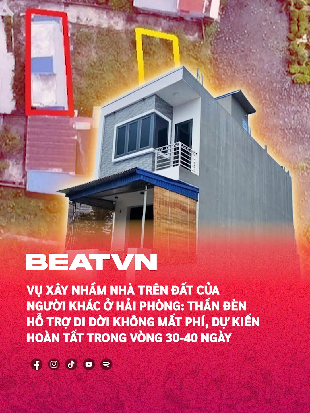 Thần đèn hỗ trợ di dời căn nhà xây nhầ đất ở Hải Phòng #beatnetwork #beatvn #thanden #haiphong