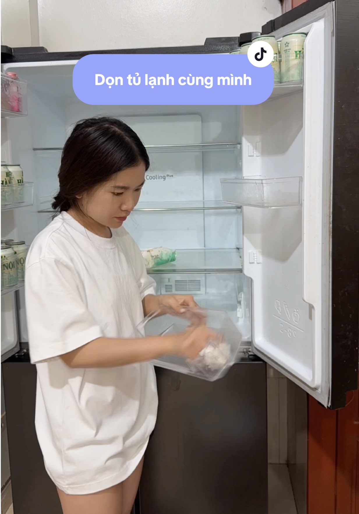 Dọn tủ lạnh cùng mình nha #conghuongtunek #foryou #vulaci #xuhuong 