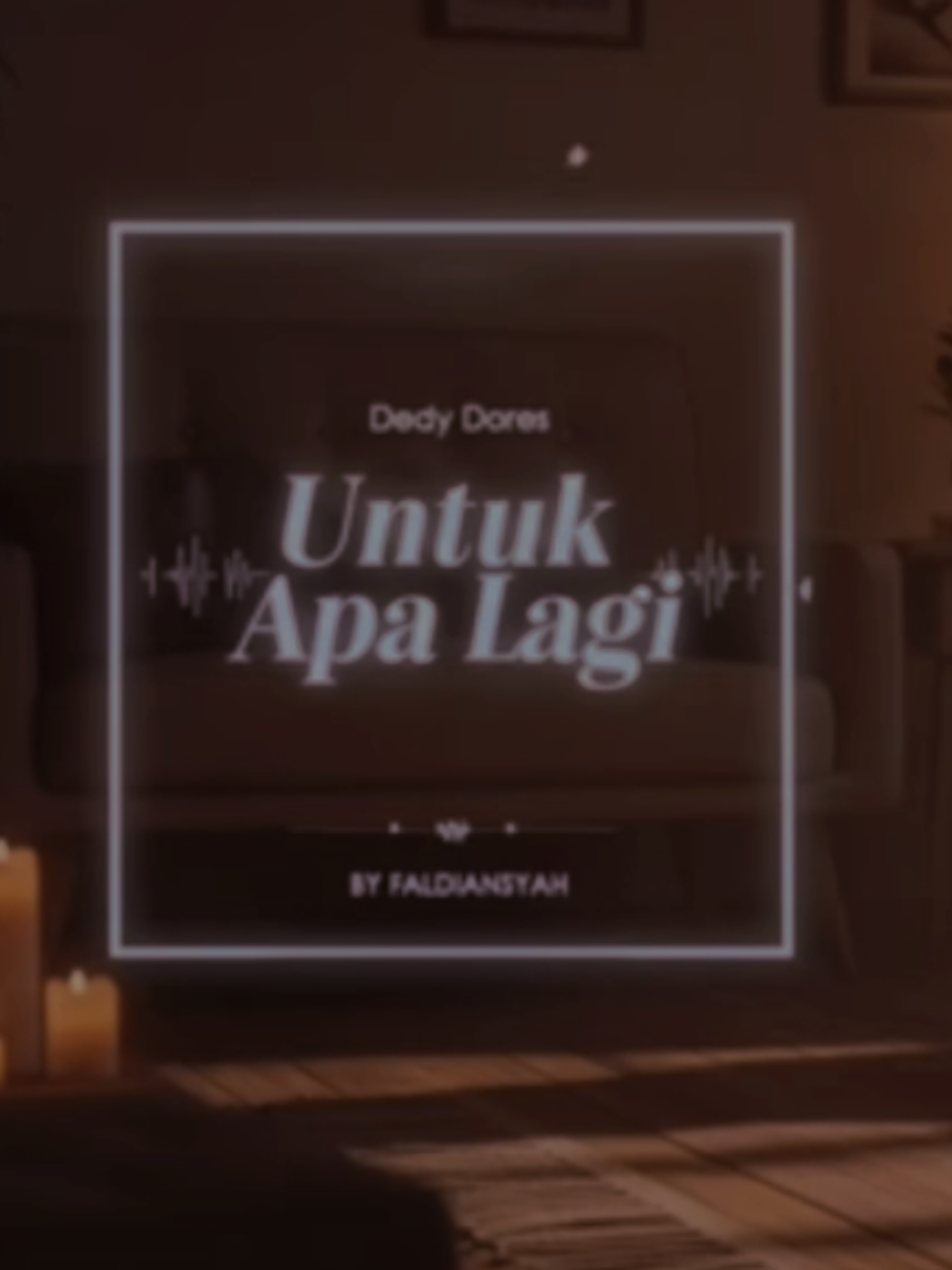 untuk apa lagi - dedy dores ( cover rock by faldiansyah) versi full
