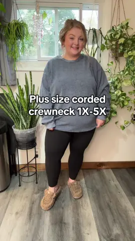 Plus size crewneck sweatshirt  #plussizecrewneck #crewneck #plussizesweatshirt #plussizefashion #tiktokshopcreatorpicks 