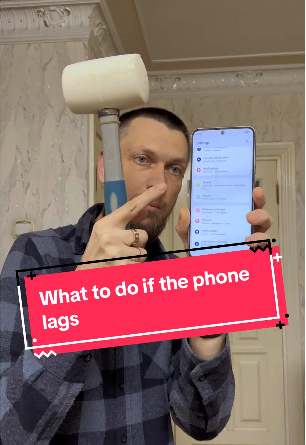 What to do if the phone lags #phone #settings #tutorials #learning 