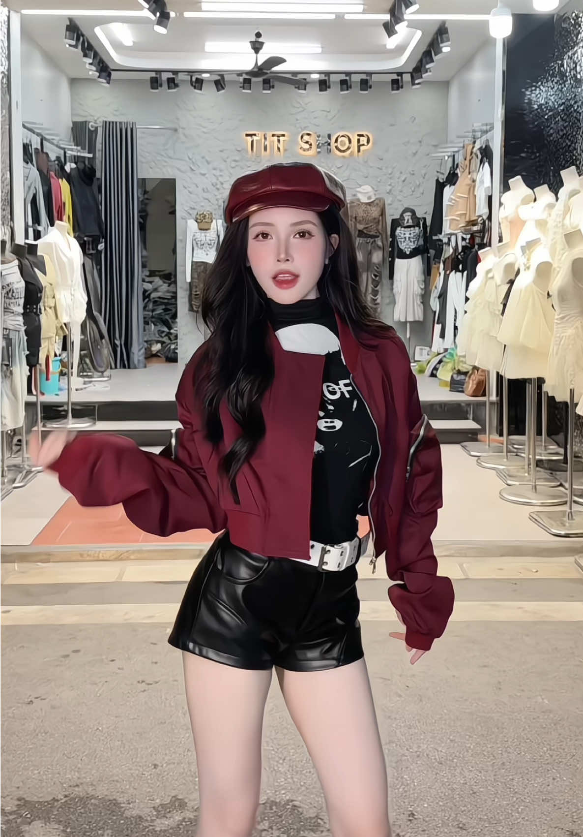 Ai làm em khóc 🤦‍♀️ Áo khoác 2 màu sỉ 2xx #titshopninhhiep #xuhuongtiktok2025 #fpy #choninhhiep #viral 