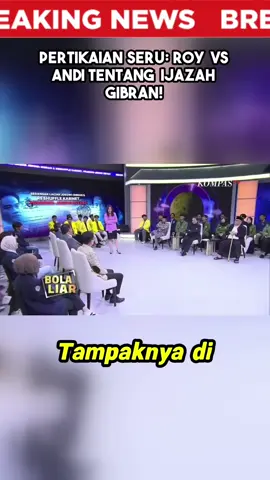 roy suryo vs andi sengit! siapa yg menang? #fyp #berita #gibran #viral #ijazahpalsu 