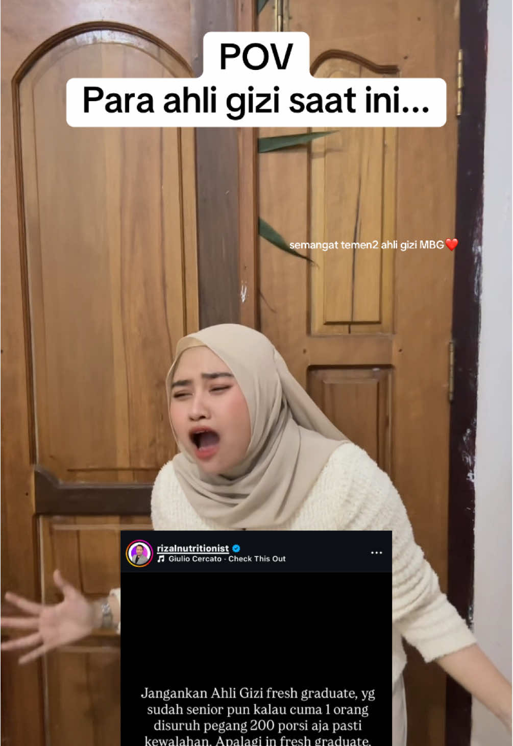 semangatt buat temen2 ahli gizi MBG.. real pasti ga mudah ngurus lebih dari 3000 porsi dengan 1 tenaga..🥹💔 #mbg #bgn #gizi #ahligizi #fyppppppppppppppppppppppp #fyp #fypage 