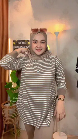 Model terbaru atasan salur lengan panjang muat sampai BB 100kg🔥