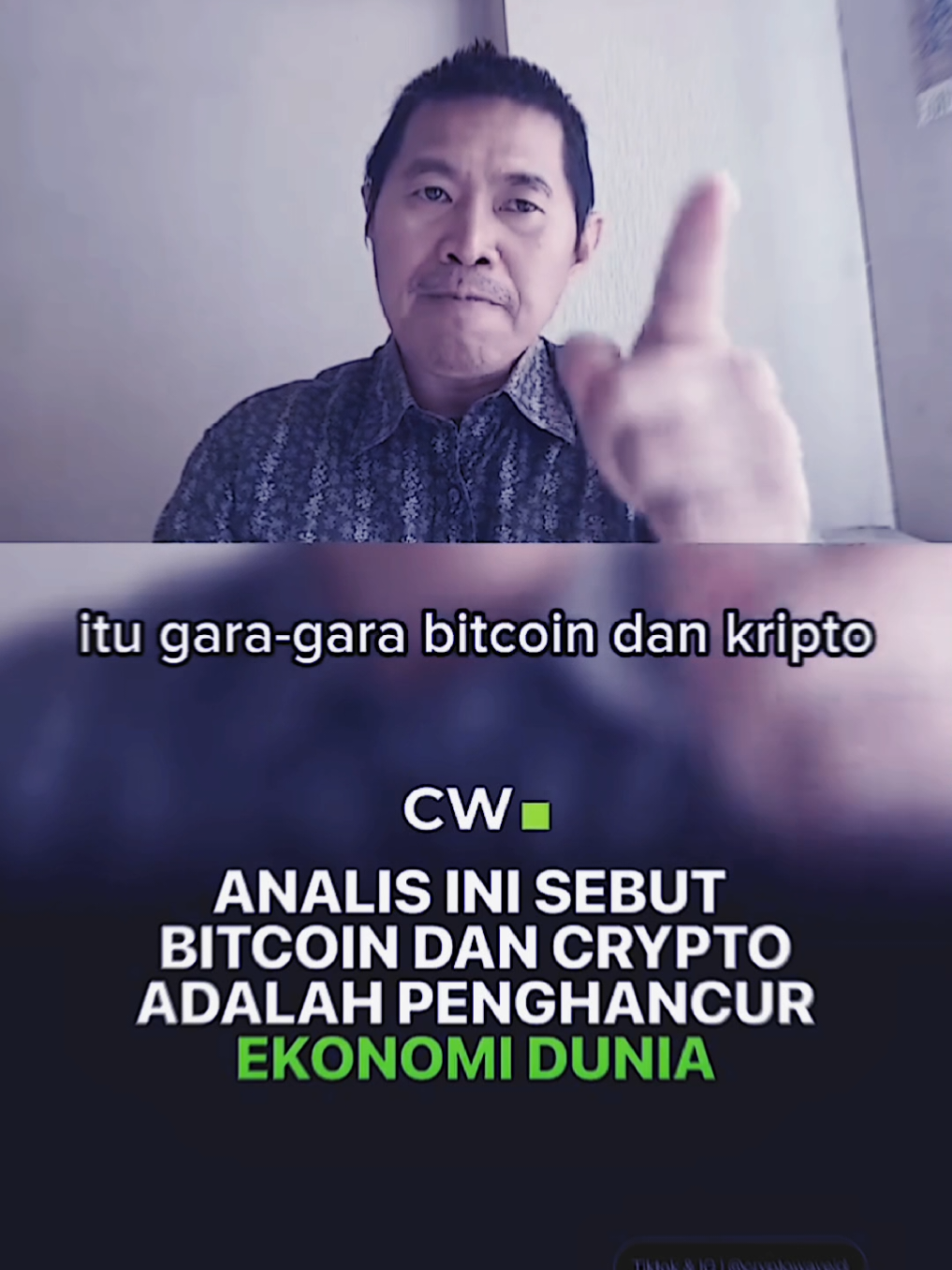 Aset apapun ya pasti ada turunnya gak mungkin naik terus Wak Wak pening kita lihat Wak ini #gabrielrey #cryptowave #bitcoin #crypto 