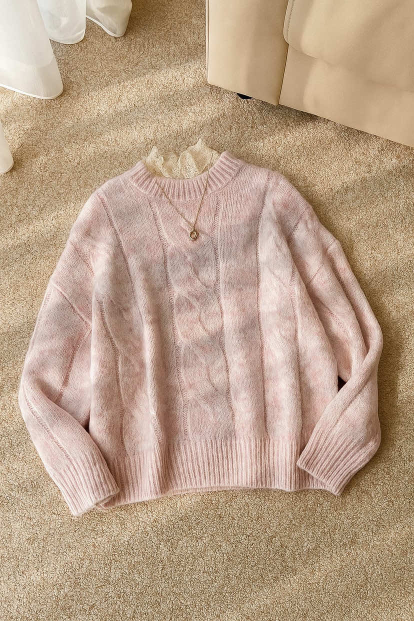 [BISA COD] VINTAGE SWEATER KOREA #sweaterweather #ootdkoreanstyle 
