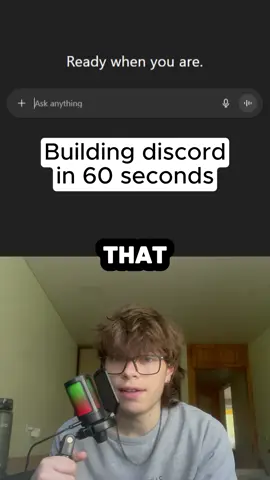 I made Discord to prove it’s super EASY #programming 
