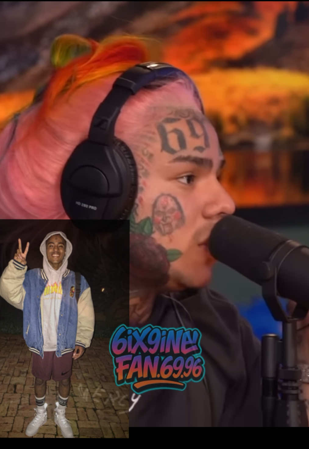 6ix9ine on xxxtentation's death .. He said that many rappers’ deaths were due to a lack of security. #6ix9ine #fyp #tekashi6ix9ine #tekashi69 #6ix9inefan 