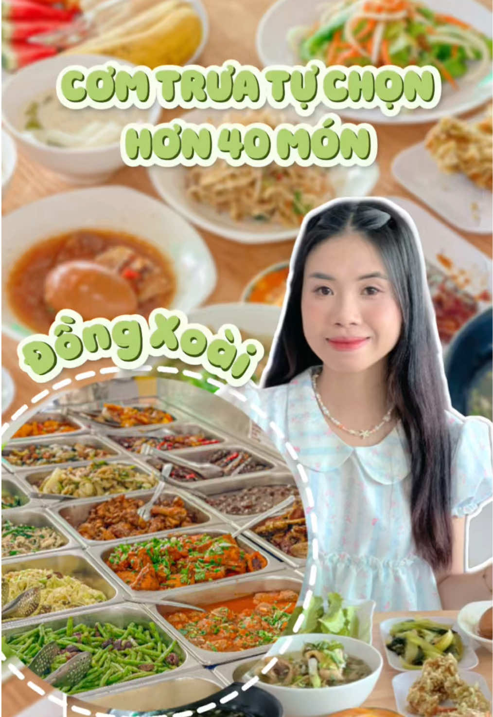 Cơm trưa tự chọn hơn 40 món đa dạng ở Đồng Xoài #comtrua  #comtuchon #ancungtiktok #reviewbinhphuoc #lacabinhphuoc 