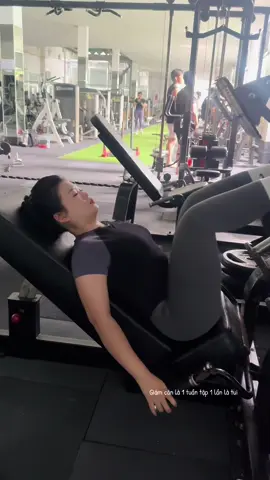 Kêu lười là giận 😒#giamcan #gym#