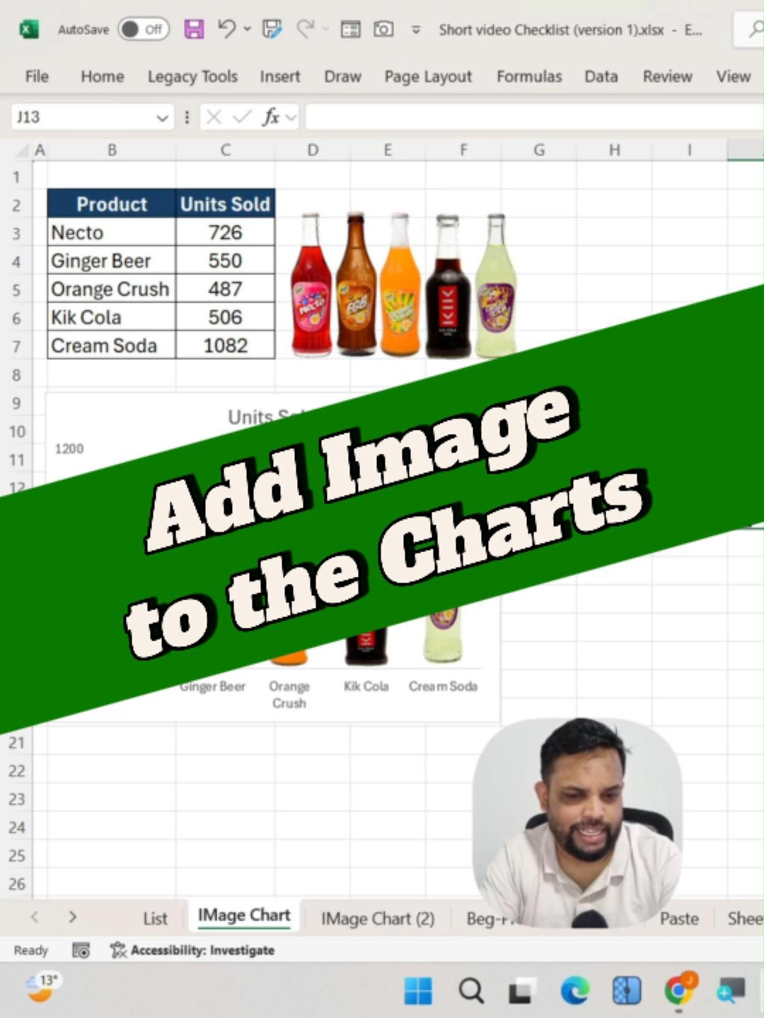 Add Image to the Charts in Excel #viral #foryou #sinhala #sinhalashorts #exceltipsandtricks #excelshortcuts #excel #excelbeginner #STEM #learnexcel #excelchart